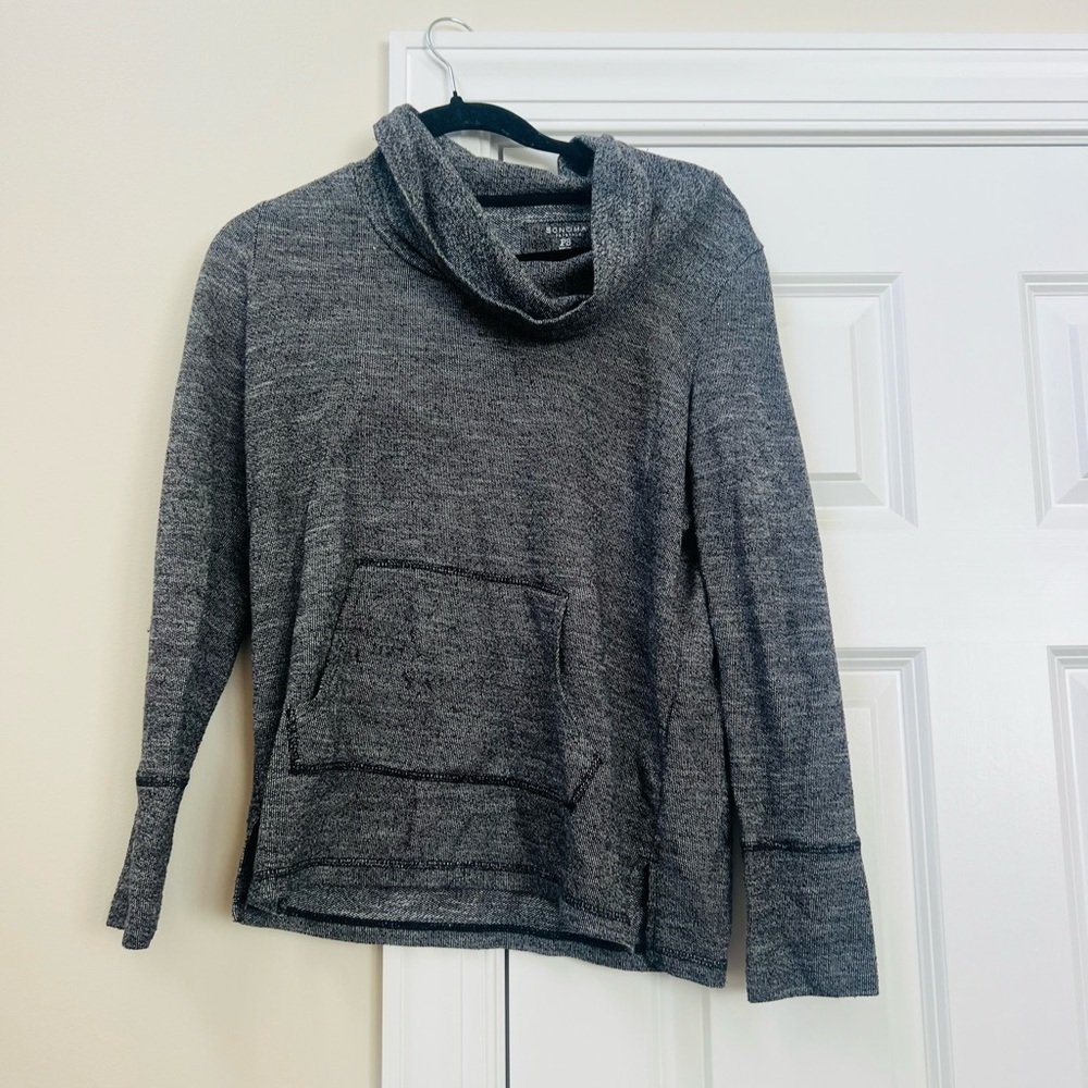Sonoma Heather Gray Cowl Neck Sweater - Picture 1 of 4